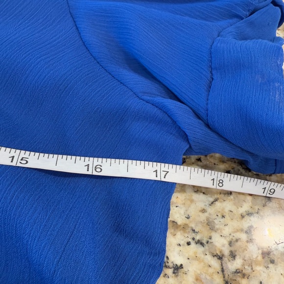 Calvin Klein vibrant blue fit & flare midi dress SZ 10 - Picture 11 of 15